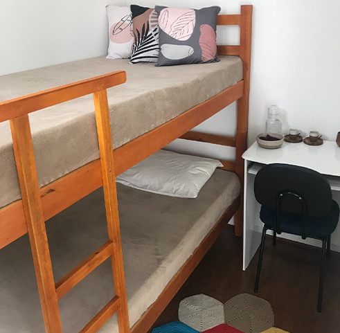 quarto cama beliche
